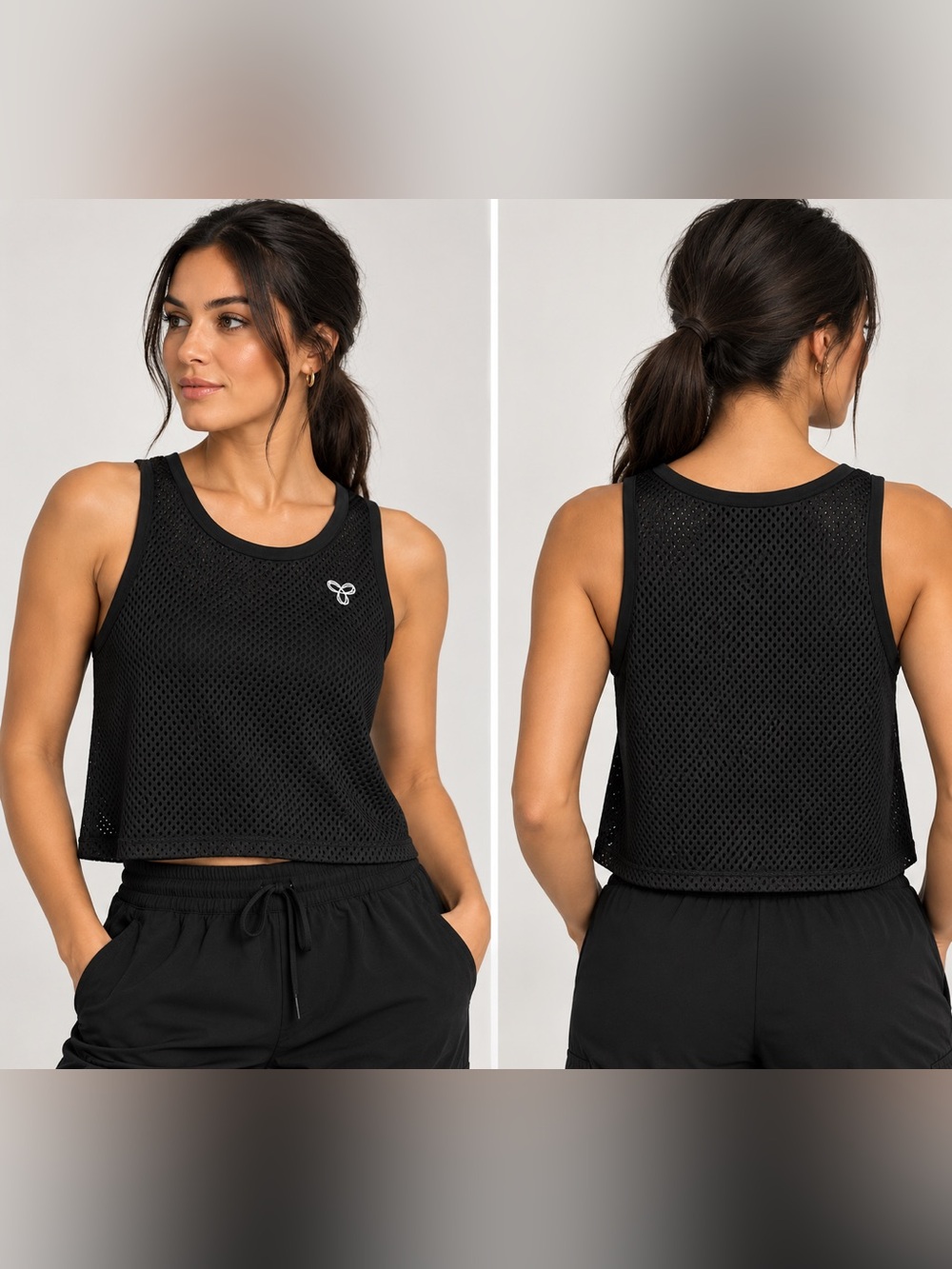 26. TNA Mesh Tank Top Athletic Size M